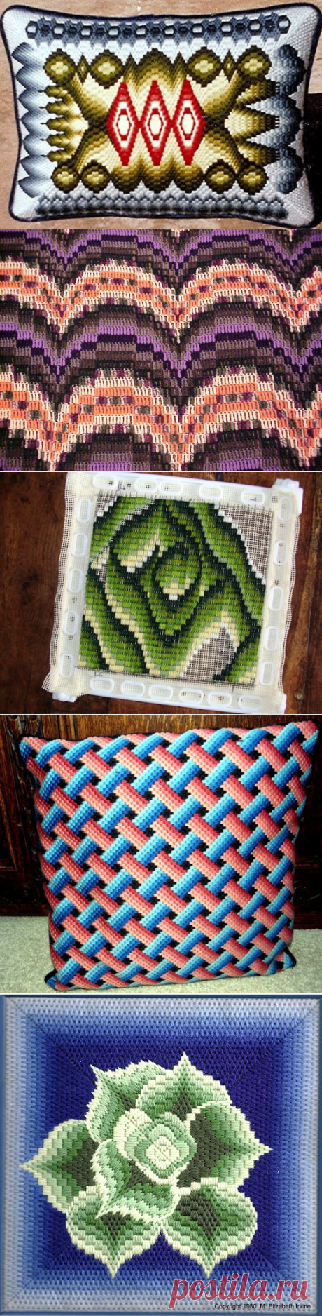 Designs for bargello