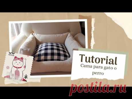 Tutorial cama para gato o perro