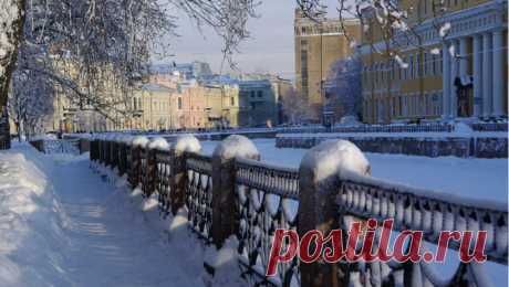 Красивые маршруты для прогулок по Санкт-Петербургу зимой