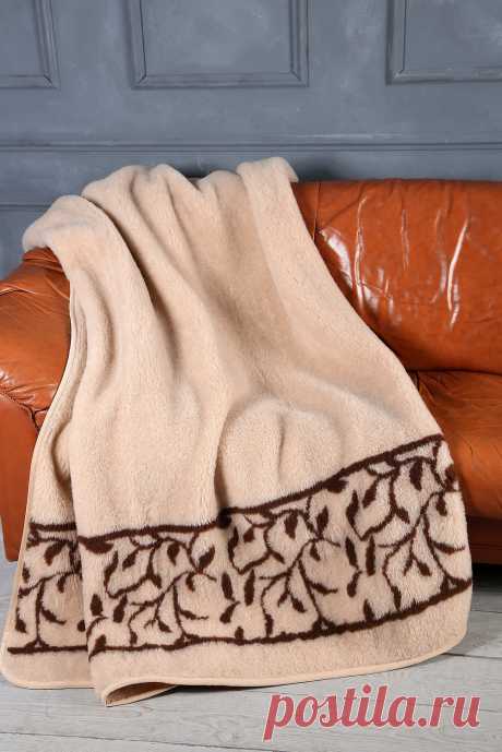 Плед Флора — Woolhouse - изделия из натуральной шерсти: подушки, одеяла, пледы, одежда