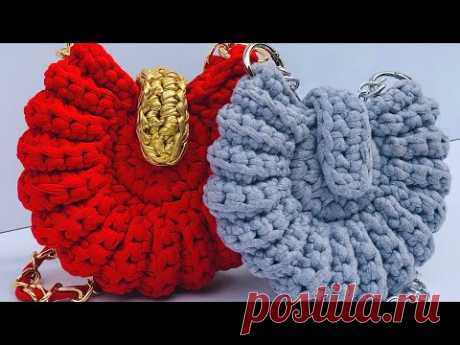 SIMPLE AND EASY WAY TO MAKE DIY MINI CROCHET BAG/HOW TO MAKE MINI CROCHET BAG/OREO BAG #crochet