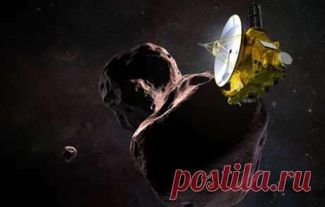 Станция New Horizons сблизилась с астероидом Ультима Туле Астероид Ультима Туле (Ultima Thule - по латыни "Крайний предел"), обозначенный в астрономических каталогах как объект 2014MU69, возник на ранних этапах