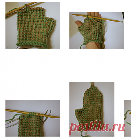 mimi91 — альбом «Моё тунисское вязание / Вязание рукавиц тунисом (мой мастер-класс)» на Яндекс.Фотках