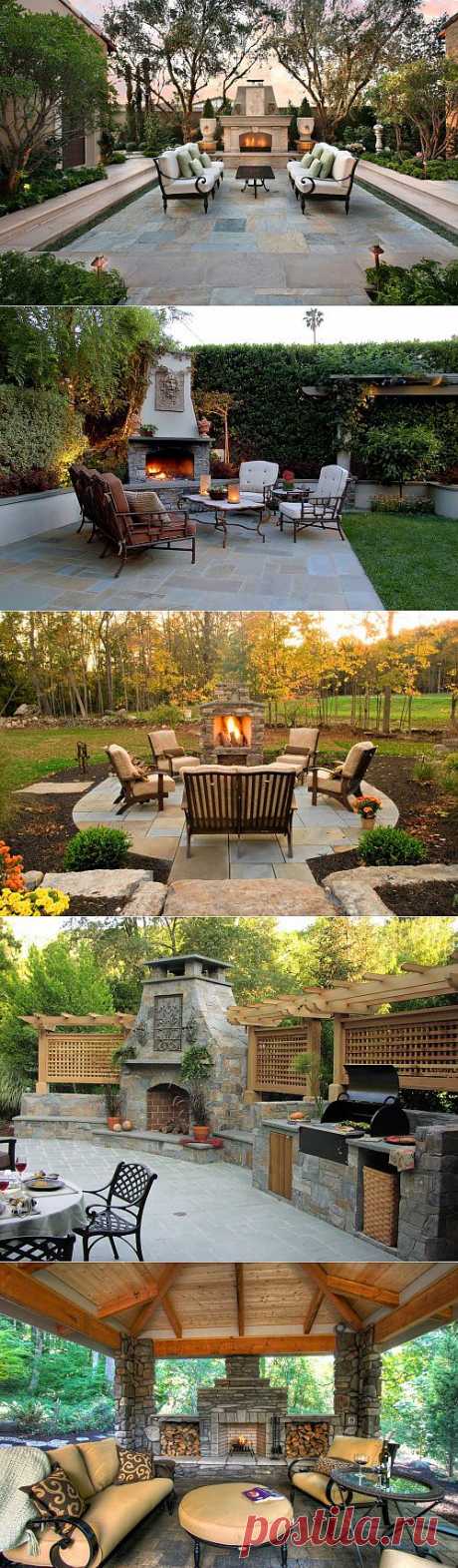 Вдохновляющие дизайны внутренних двориков - 50 фото - Как оформить сад - Во дворе