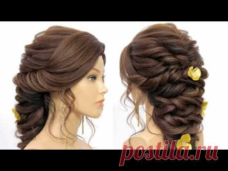 Hairstyles For Long Hair | New Wedding Prom Updo Tutorial