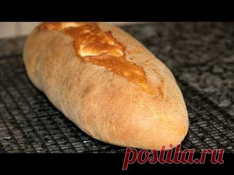 Классический итальянский хлеб.Пошаговый рецепт приготовления итальянского хлеба.