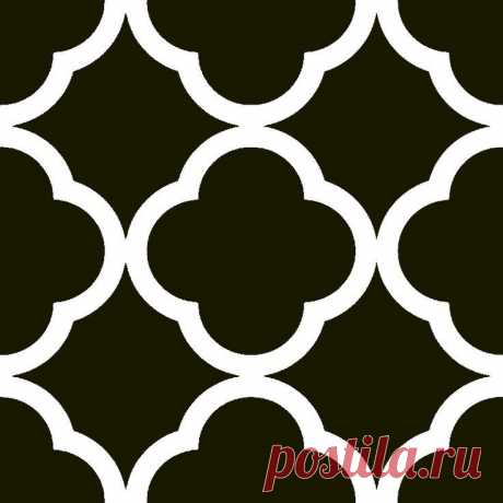 Free quatrefoil stencil | Printables