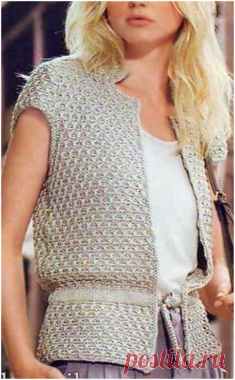 STYLISH KNITTED VEST FOR WOMEN