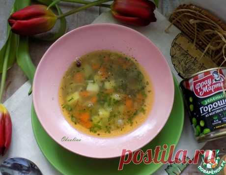 Постный вермишелевый суп с горошком – кулинарный рецепт