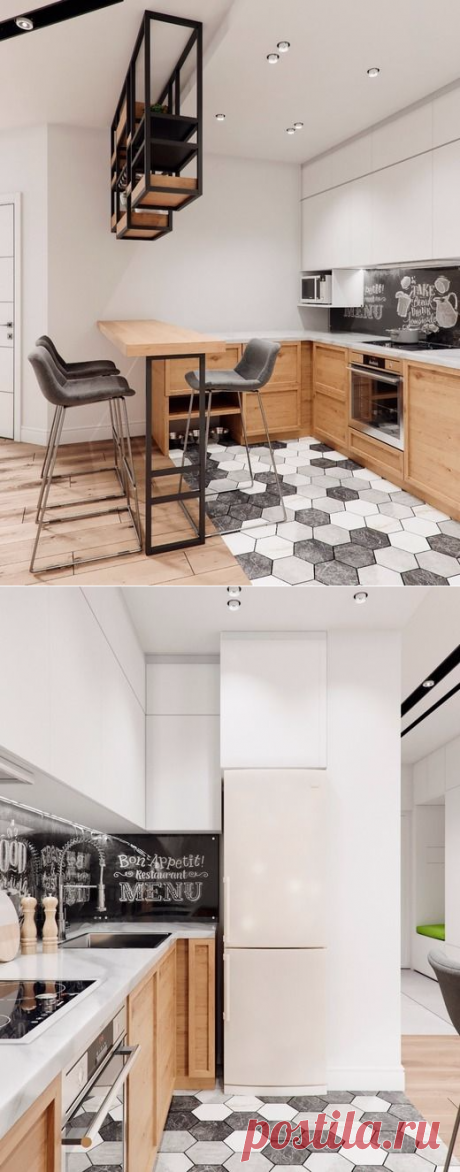 Интерьер кухни в скандинавском стиле  - Дизайн интерьеров | Идеи вашего дома | Lodgers
