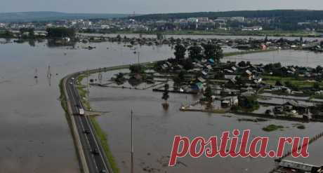 Наводнение в Тулуне в Иркутской области - город погружается под воду - Новости Тулуна сегодня, 29.06.2019