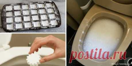 Отличный метод для дезинфекции туалета без химии! Каждая хозяйка оценит!