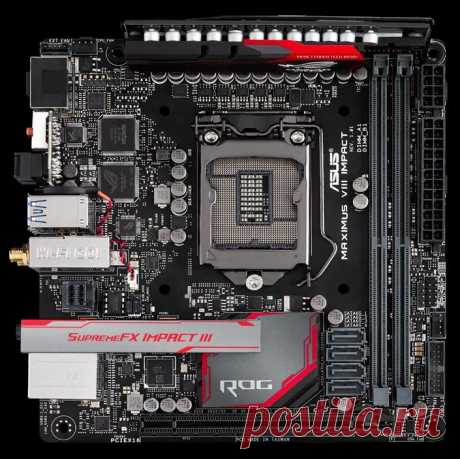 Новости Hardware - Asus выпустила материнскую плату Maximus VIII Impact | Overclockers.ua