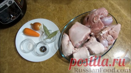 Рецепт: Холодец в мультиварке на RussianFood.com