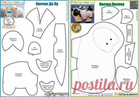 И опять овечки (выкройки) / Прочие виды рукоделия / Шитье