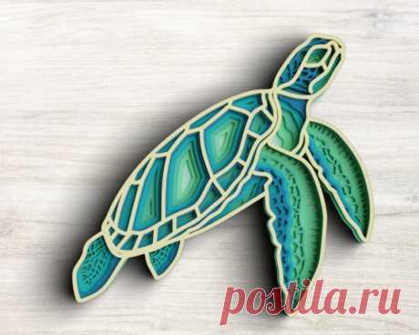 3D Sea Turtle SVG DXF 6 Layer  Ocean Svg 3D Mandala Svg  - Etsy This Cutting Machine Files item by Rishasart has 637 favorites from Etsy shoppers. Ships from United States. Listed on Aug 4, 2022