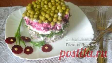 Салат со свеклой и сердцем рецепт с фото