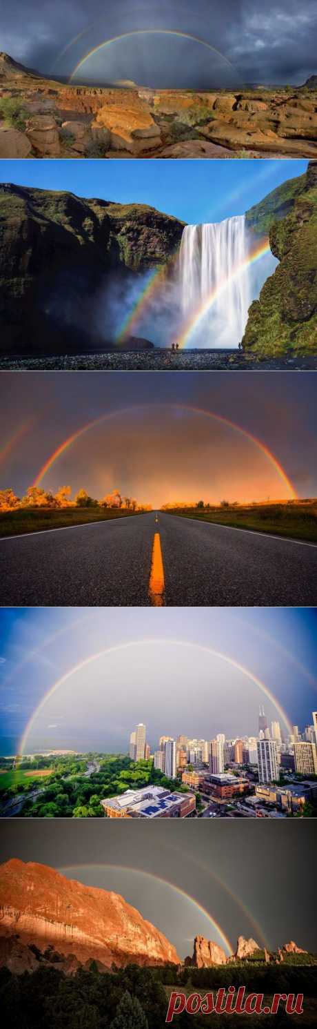 Фото двойной радуги со всего мира | НАУКА И ЖИЗНЬ