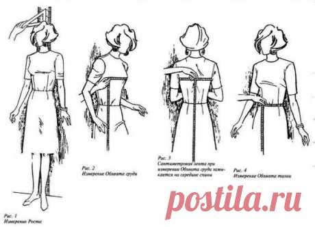 Снятие и расчет мерок для шитья | Подружки