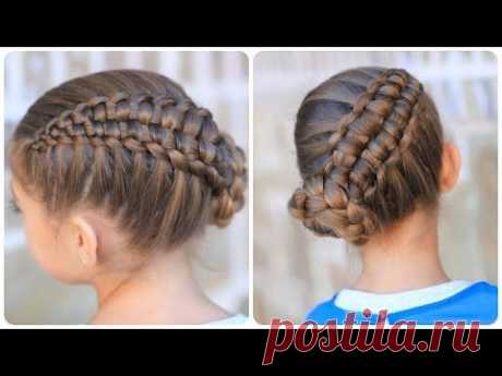 Zipper Braid Updo | Cute Girls Hairstyles