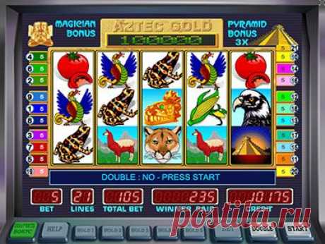 Игровой автомат Пирамида (Aztec Gold) бесплатно, Золото Ацтеков без регистрации