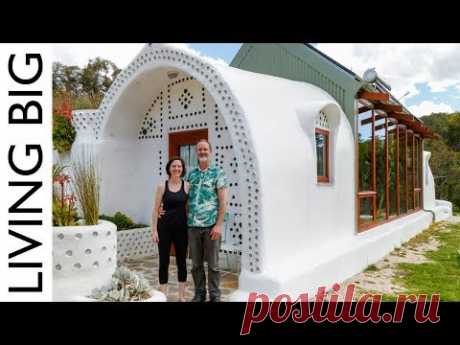 Incredible Small Off-Grid  Earthship Home