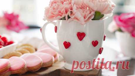 Чашка ко дню Святого Валентина — 5 очаровательных идей | Креаликум