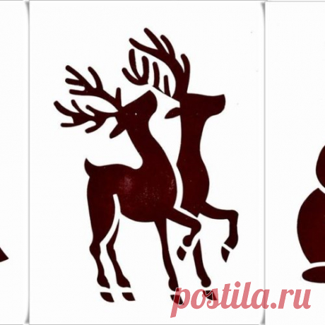 Plantillas de dibujo navideño »hobbibol.com