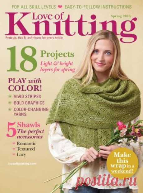 Love of Knitting Spring 2016