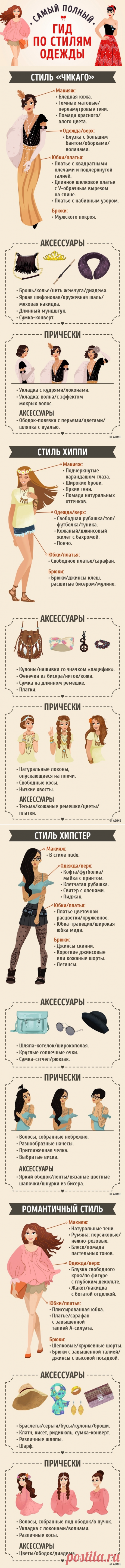 Гид по стилям одежды от AdMe.ru