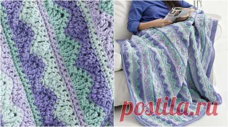 Stunning Summer Mist Throw Pattern + Video Tutorial | Diy Smartly