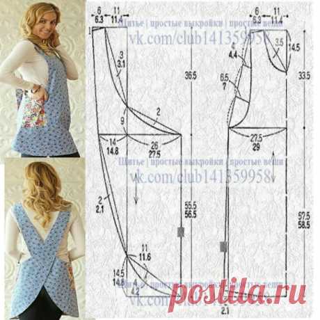 Выкройка фартука. 48-50 размеры рос.

У нас еще много интересного 
 Журнал Вдохновение Рукодельницы https://zhurnal.rykodelniza.ru/
Хозяйка — Рукодельница
https://www.rykodelniza.ru/
САМЫЕ ВКУСНЫЕ КУЛИНАРНЫЕ РЕЦЕПТЫ https://vkusnatisha.ru/