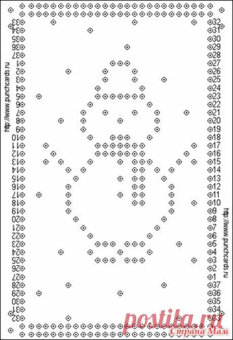 Нужна перфокарта - Машинное вязание - Страна Мам