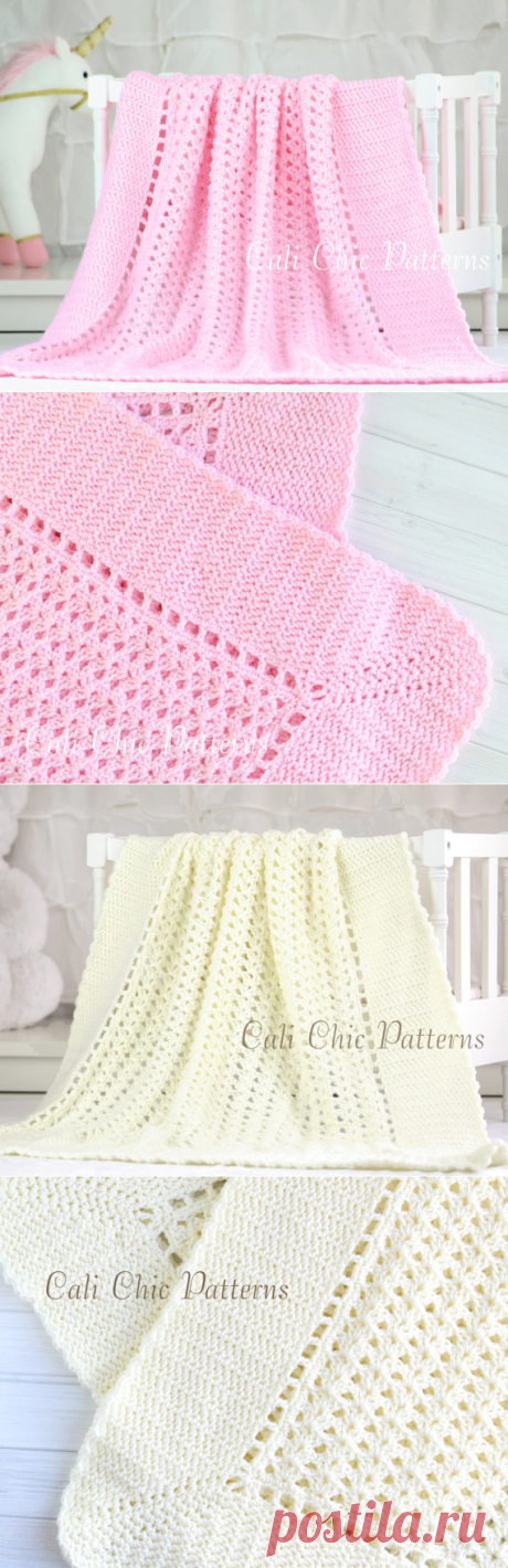 Crochet Baby Blanket PATTERN 147 Belle Crochet PATTERN 147