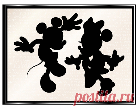 Disney couple SVG DXF Png Layered Cut File Cricut Designs