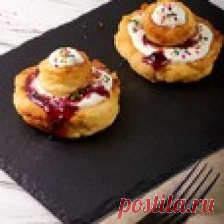 Румынские пончики "Папанаши" Кулинарный рецепт