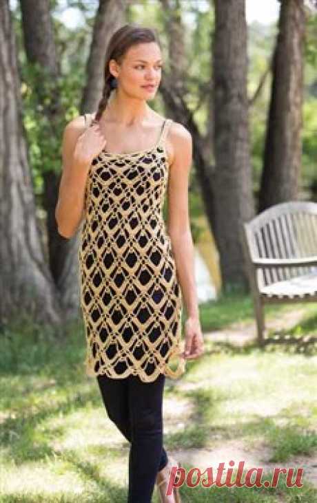 Dominique Dress Overlay - CrochetMe