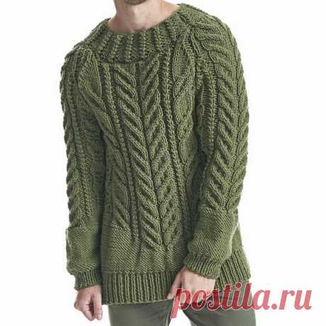 5 стильных мужских свитеров. Схемы спицами | Вязание с Paradosik_Handmade | Дзен