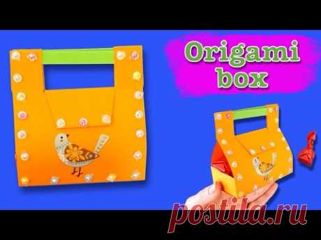 DIY Origami Paper Bag for Small Gifts | Easy Birthday Gift Bag Tutorial