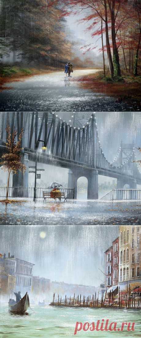 Не покидай меня, моя любовь. Художник Jeff Rowland.