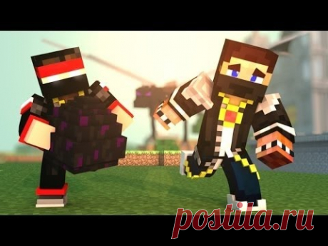 MineCraft - Безумный паркур! #1 [Прохождение Карты] - YouTube