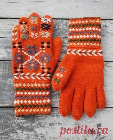 Эстонские перчатки — это когда в душе всегда солнце, а в голове — миллион разноцветных идей!