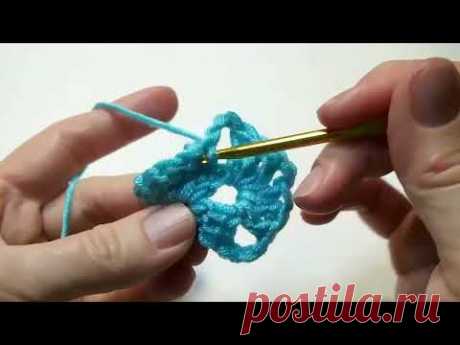 Шаль крючком БЫСТРО И КРАСИВО *Shawl crochet tutorial* Узор для шали. Бактус для начинающих Урок 381