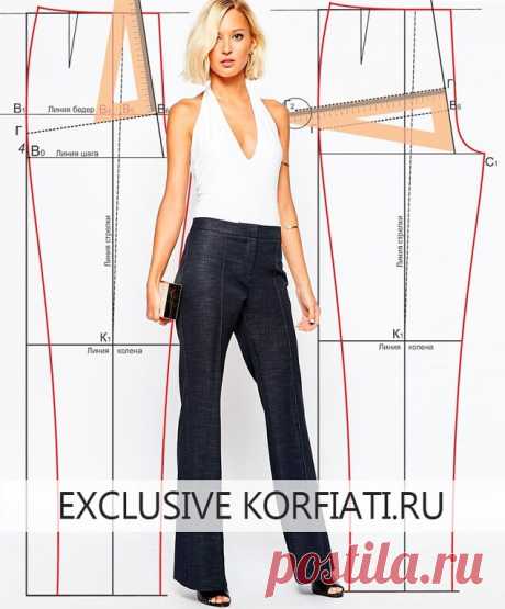 Идеальная выкройка женских брюк — пошаговое построение

https://korfiati.ru/2016/04/poshagovoe-postroenie-vyikroyki-zhenskih-bryuk/
⠀
Простое пошаговое построение выкройки женских брюк — отличное начало для тех, кто мечтает сшить их идеально! Базовая выкройка, которую мы вам предлагаем, это основа, по которой вы сможете смоделировать любые брючные изделия — капри, джинсы, с заниженной талией, на резинке и даже брюки для беременных! Для того, чтобы изделия имели хорошую пос...