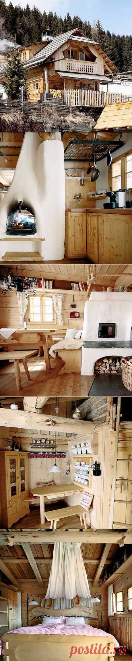 Дом-шале в альпийском стиле: романтический отдых в горах