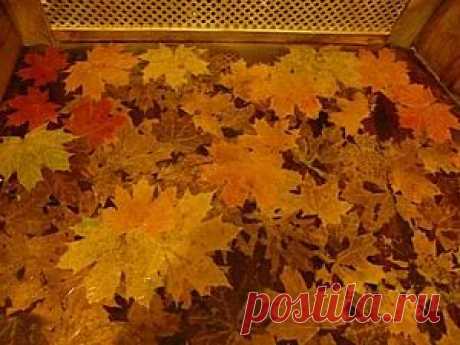 Осень не только за окном: создаем листопад на полу - Ярмарка Мастеров - ручная работа, handmade