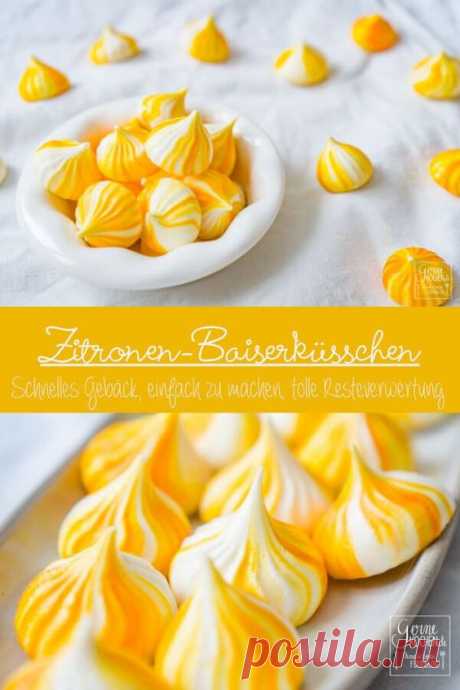 Zitronen-Baiserküsschen/Lemon Meringue