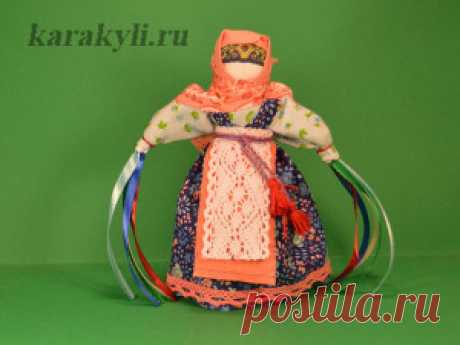 ﻿Манилка – народная тряпичная кукла своими руками. | КАРАКУЛИ