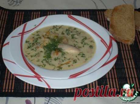 Сырный суп с шампиньонами - кулинарный рецепт