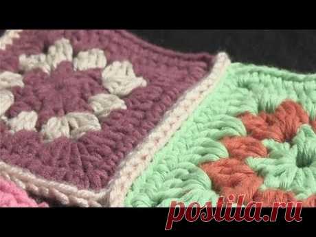 How To Attach Pieces Of Crochet Together.